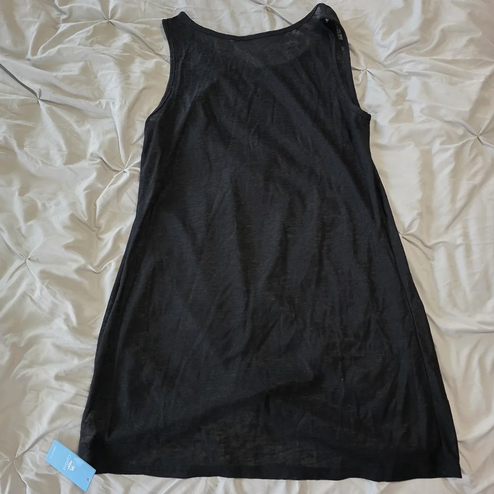Black Women's Swim Cover-Up - Picture 6 of 7